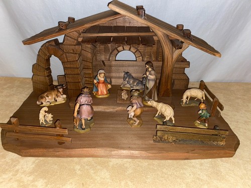 Weihnachtskrippe holz - weihnachtskrippe,