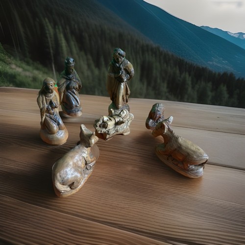 Krippenfiguren alt - 8,
