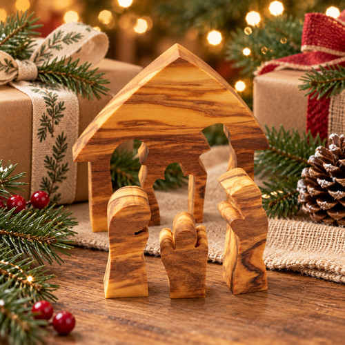 Mini weihnachtskrippe - mini,