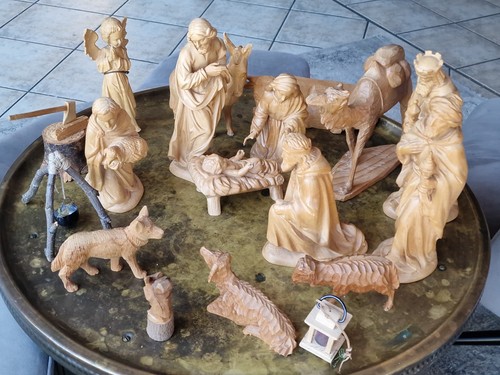 Alte krippenfiguren holz - alte,