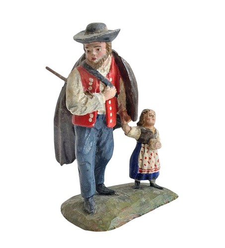 Antike krippenfigur hirte - krippenfigur,