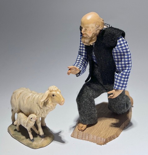 Heide krippenfiguren set hirte - set,