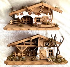 HOLZ Krippe Weihnachtskrippen