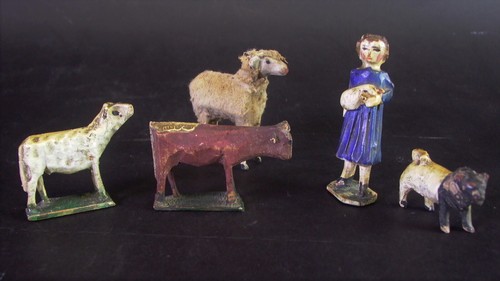 Uralte krippenfiguren - -,