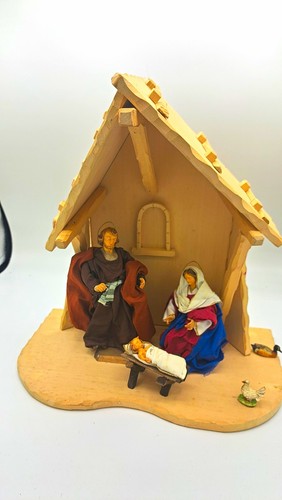 Lang krippenfiguren bekleidet - lang,
