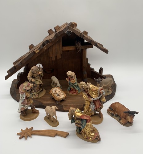 Krippenfiguren holz geschnitzt - krippenfiguren,