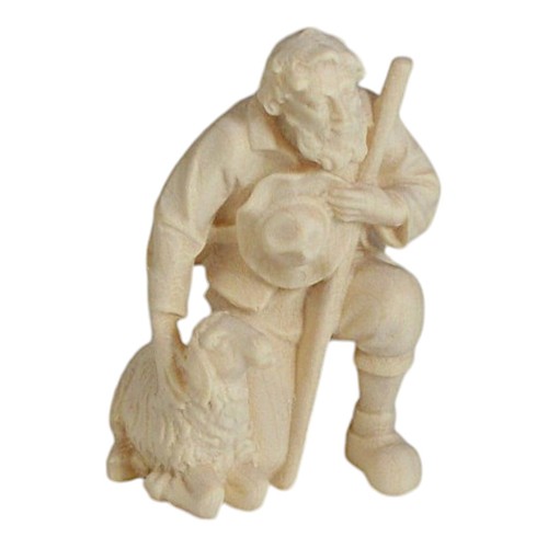 Holz krippen figur - figur, kniend