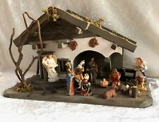 HOLZ Krippe Weihnachtskrippen