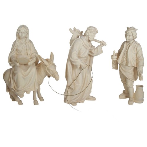 Holz krippen figuren set - holz,