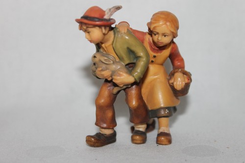 Krippenfigur massiv holz - krippenfigur,