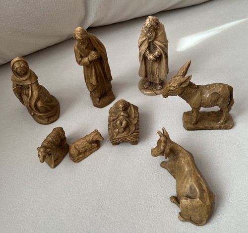 Krippenfiguren aus holz - holz,