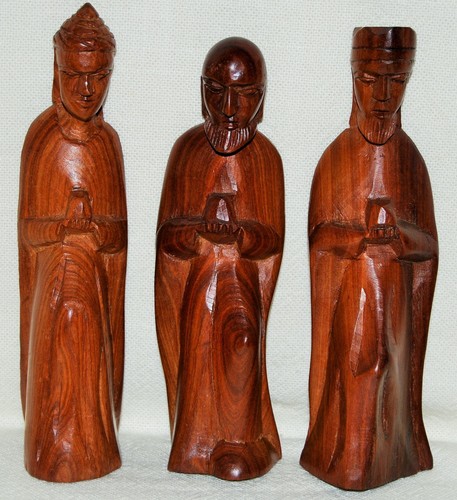 Alte krippenfiguren heiligen - alte,