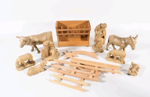 Konvolut holz krippenfiguren - konvolut,