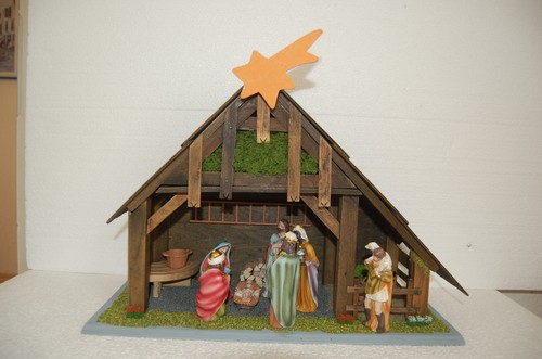 Weihnachtskrippe - (44, cm)