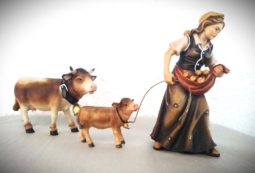 Kostner krippenfigur bäuerin - kostner,