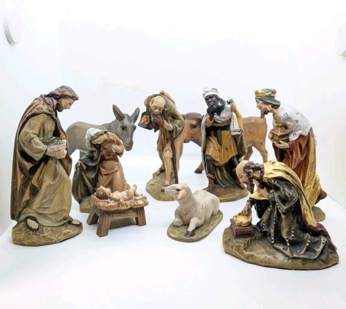 Alte holz krippenfiguren - alte,