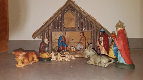 Weihnachtskrippe mit - , 12