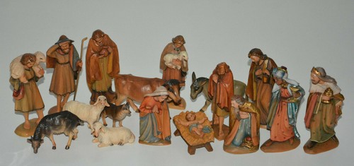 Krippenfiguren aus holz - aus,