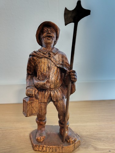 Holzfigur handgeschnitzt - holzfigur,,