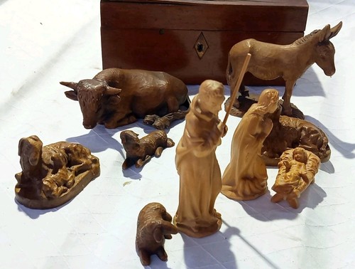 Krippenfiguren holz geschnitzt - krippenfiguren,
